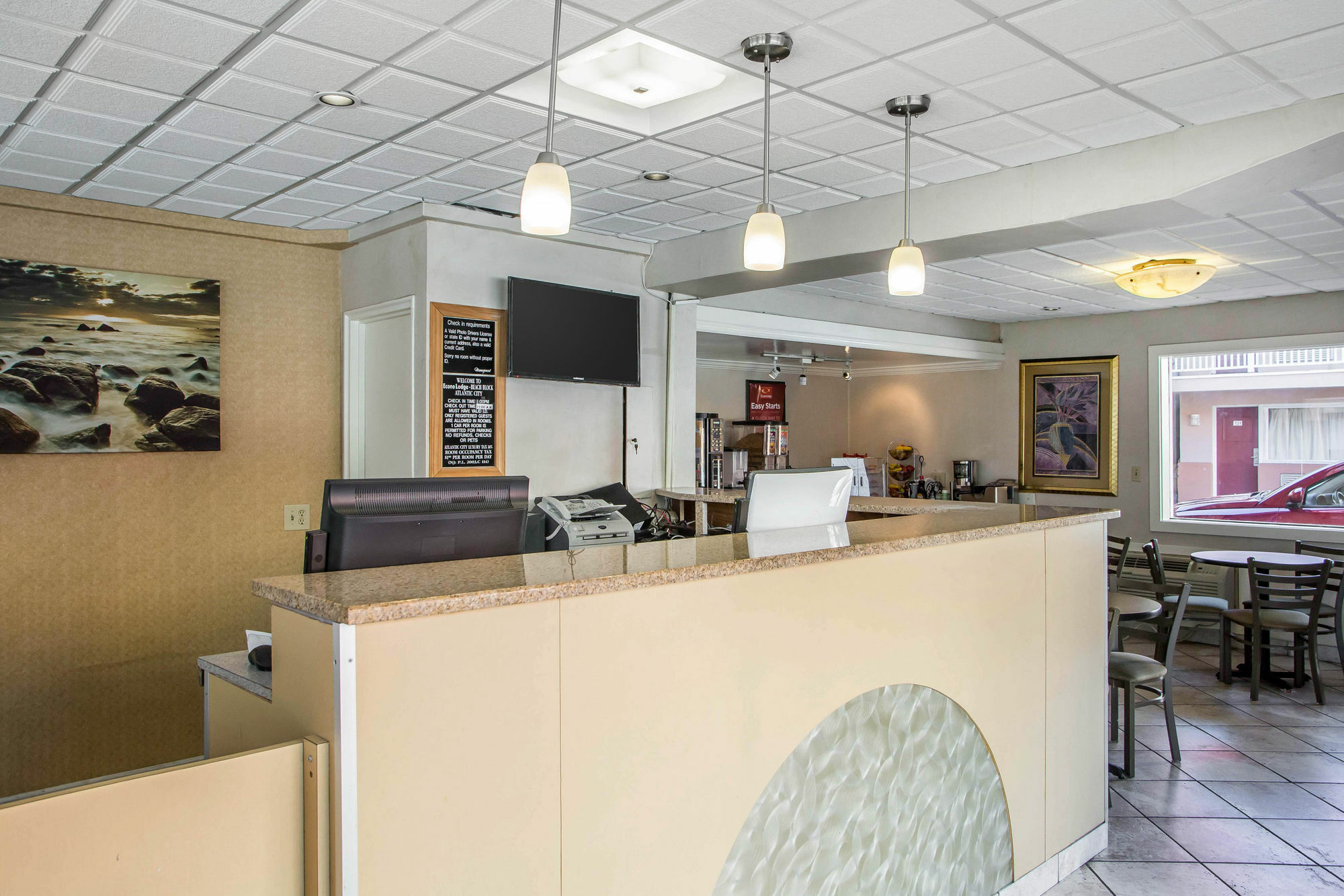 Econo Lodge Beach And Boardwalk أتلانتيك سيتي المظهر الخارجي الصورة